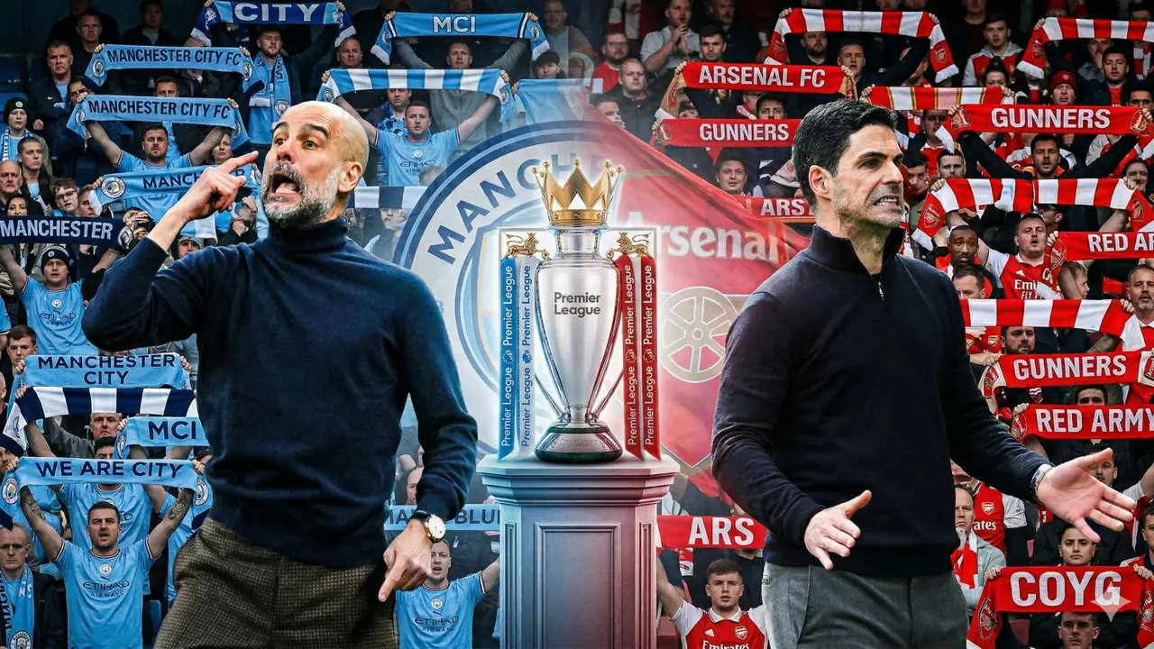 فارق الأهداف أولًا وقد نلجأ إلى “الفاصلة”: معايير حسم الدوري الإنجليزي حال تساوي النقاط بين آرسنال ومانشستر سيتي